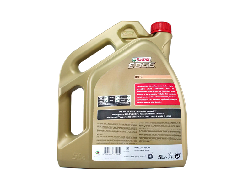 嘉實多 全合成機油 極護EDGE FST 0W-30 C3 SN 5L裝-第2張圖片-鄭州市冠恒貿(mào)易有限公司【官方網(wǎng)站】-車用潤滑油服務專家