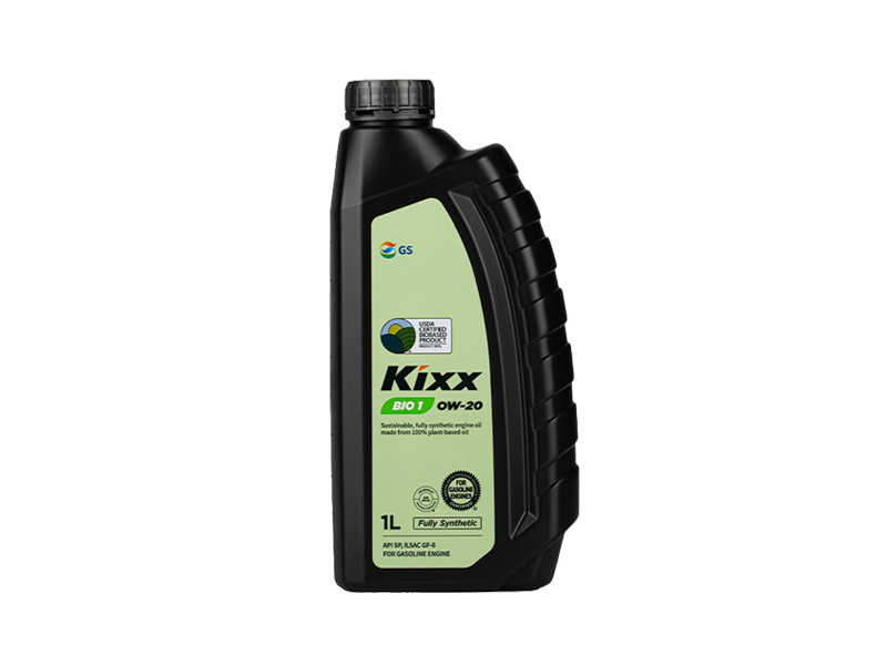 GS (Kixx) 凱升 BIO1 全合成機(jī)油 0W-20 SP級 100%植物基基礎(chǔ)油 1L